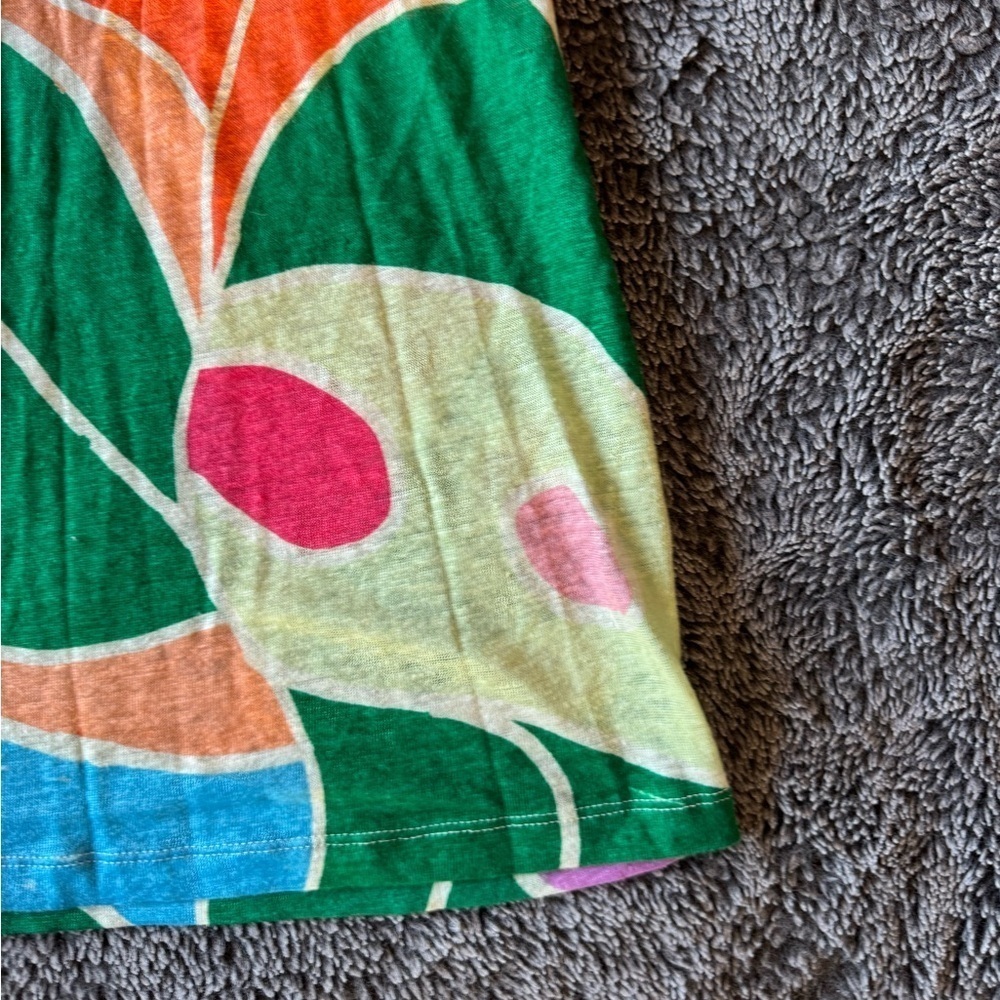 CHRISTIAN SIRIANO Women’s Colorful Abstract Tank Top - Picture 4 of 15